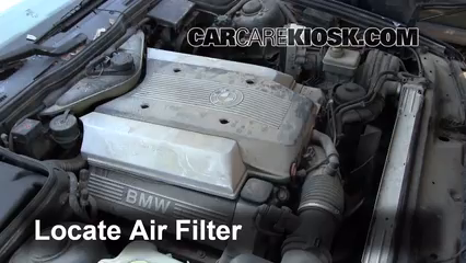 1995 BMW 540i 4.0L V8 Filtro de aire (motor) Cambio
